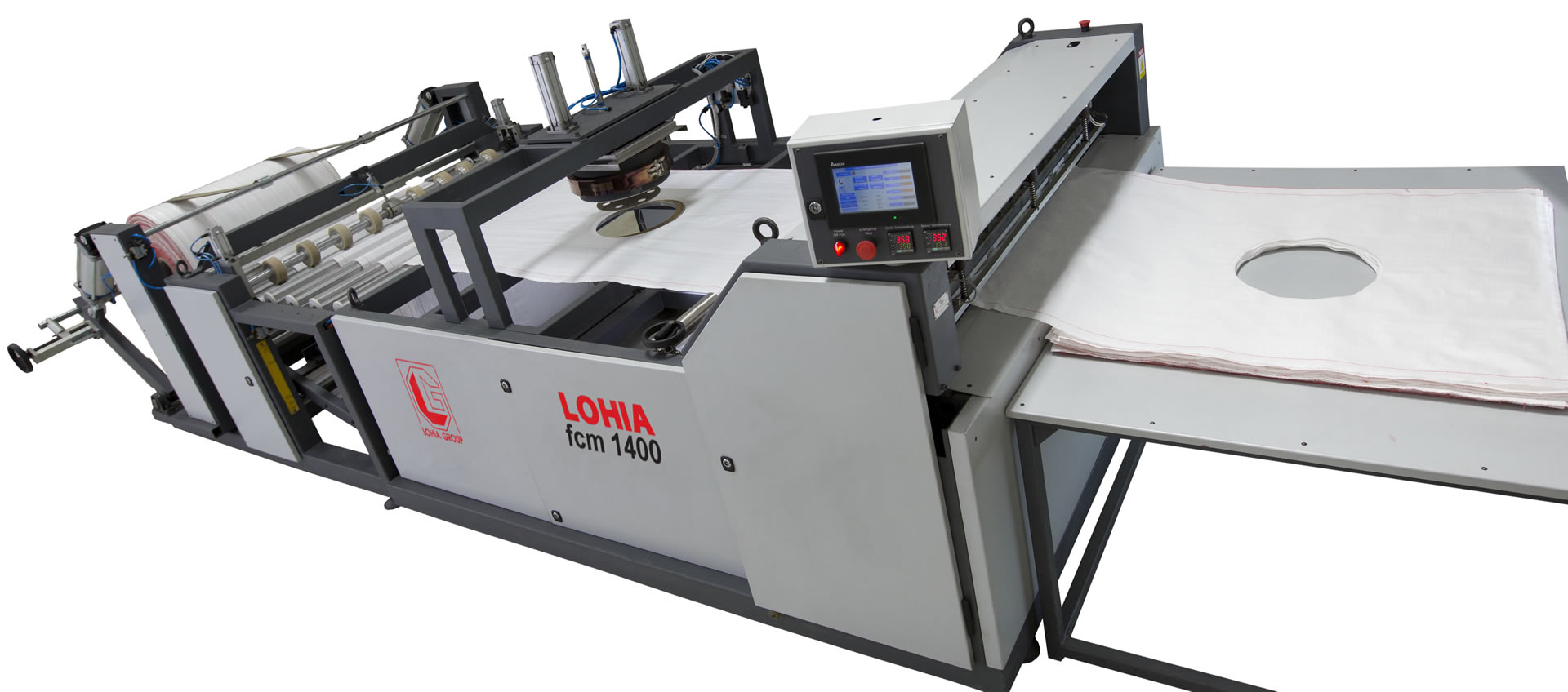 FIBC production automated Hydraulic profile cutting machines